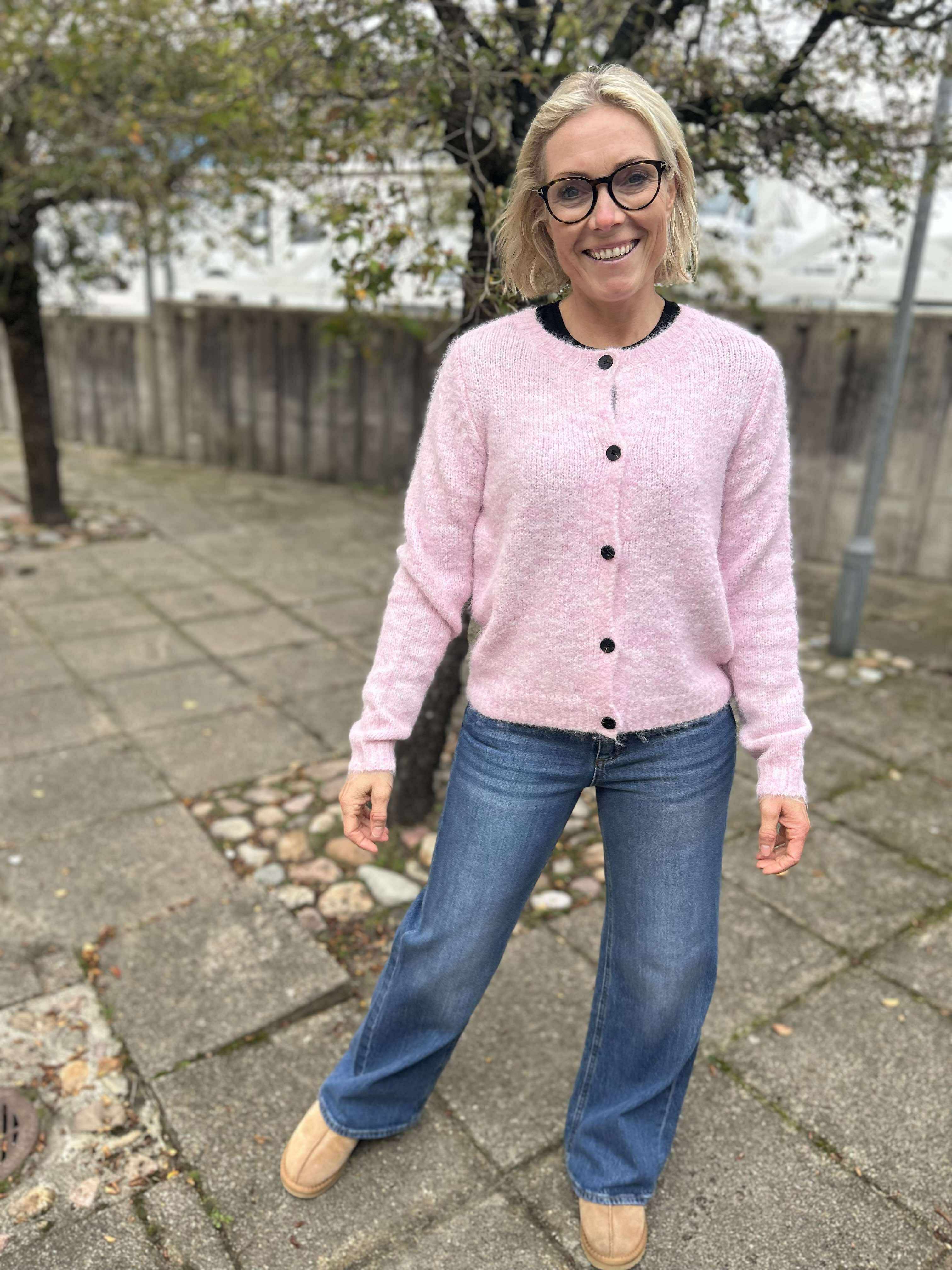 VMNOVAH Knit Cardigan - Ballet Slipper